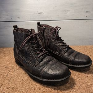 Genuine Leather Ankle Boots